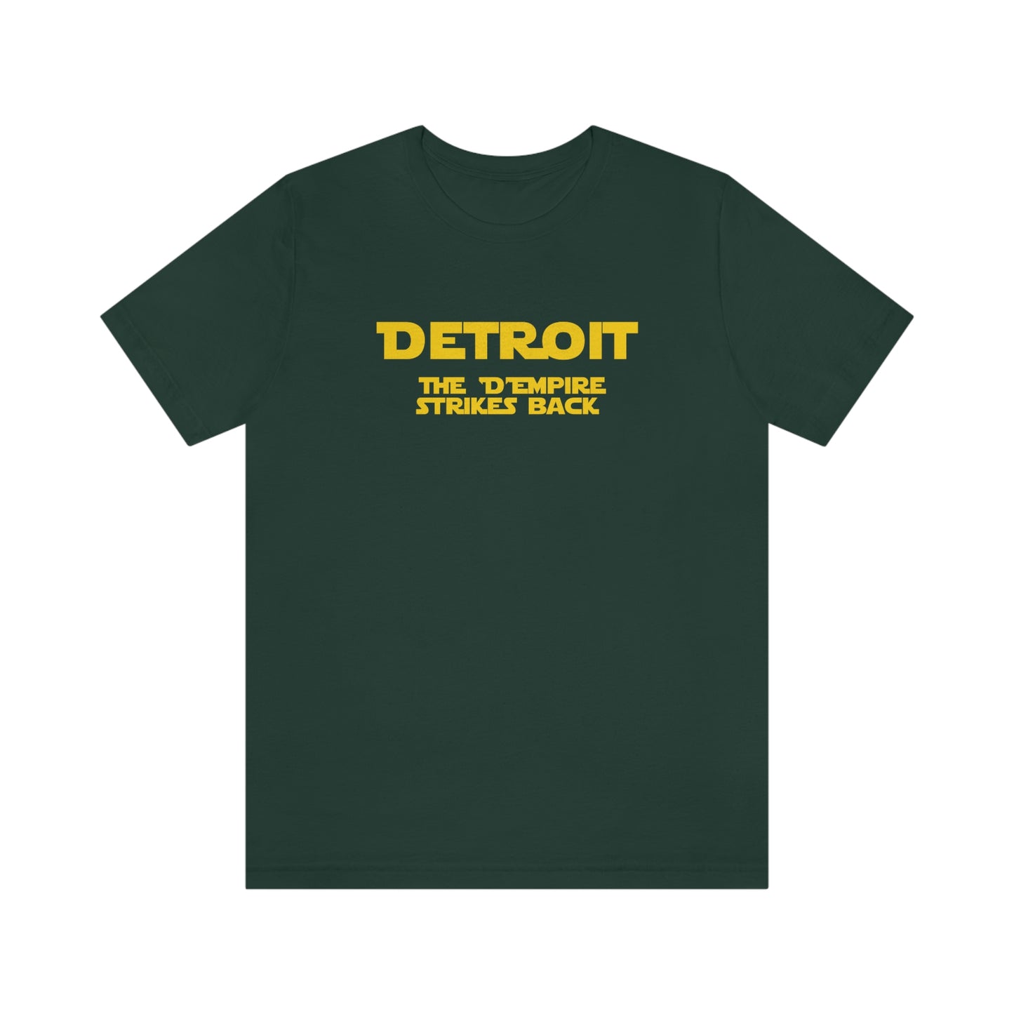 'Detroit the D'Empire Strikes Back' T-Shirt (1970s Sci-Fi Parody) | Unisex Standard Fit