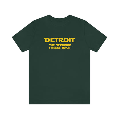 'Detroit the D'Empire Strikes Back' T-Shirt (1970s Sci-Fi Parody) | Unisex Standard Fit