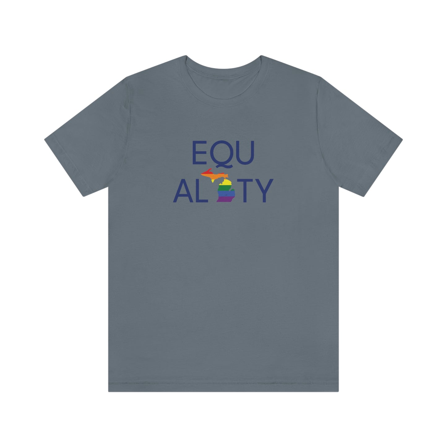 'Equality' Michigan LGBTQ Pride T-Shirt | Unisex Standard Cut