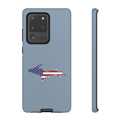 Michigan Upper Peninsula Tough Phone Case (B-24 Liberator w/ UP USA Flag Outline) | Samsung & Pixel Android