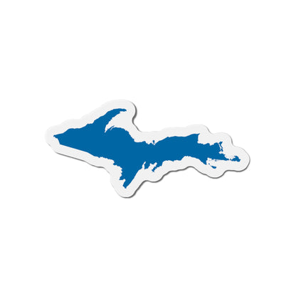 Michigan Upper Peninsula Kiss Cut Magnet (w/ Azure UP Outline)