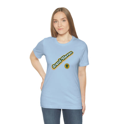 'Grand Haven - Authentically Michigan' Parody T-Shirt | Unisex Standard Fit