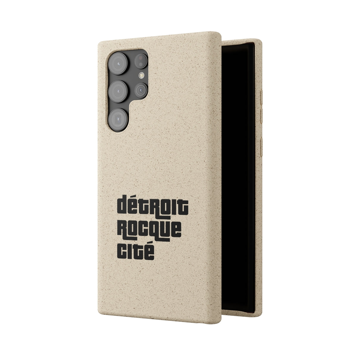 'Détroit Rocque Cité' Phone Cases (1970s Font) | Android & iPhone