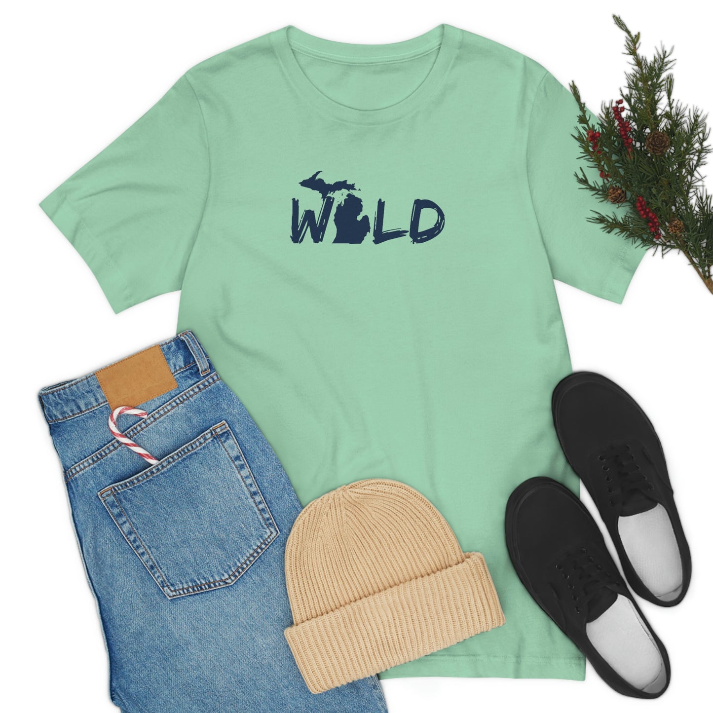 Michigan 'Wild' T-Shirt (Paintbrush Font) | Unisex Standard Fit