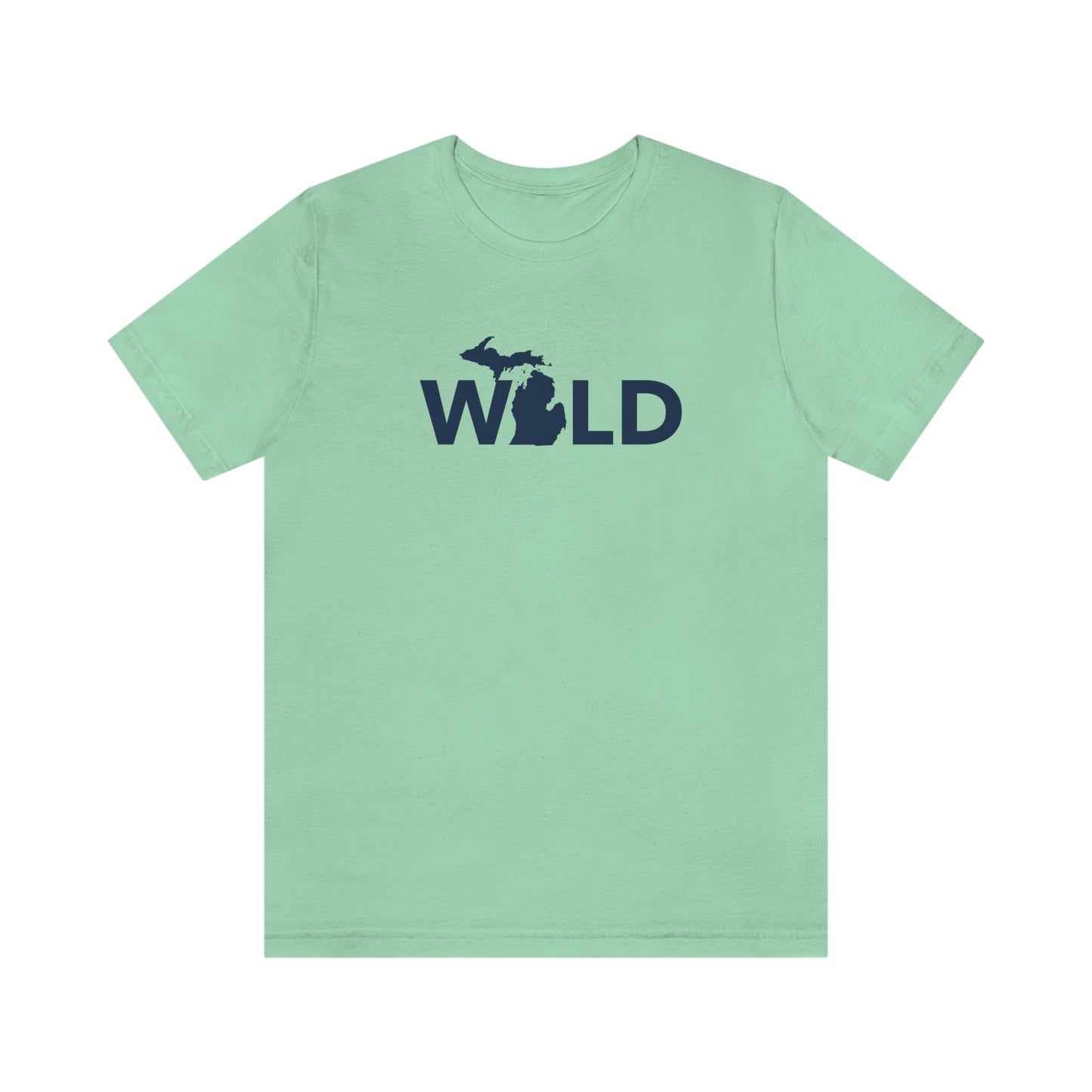 Michigan 'Wild' T-Shirt (Geometric Sans Font) | Unisex Standard Fit