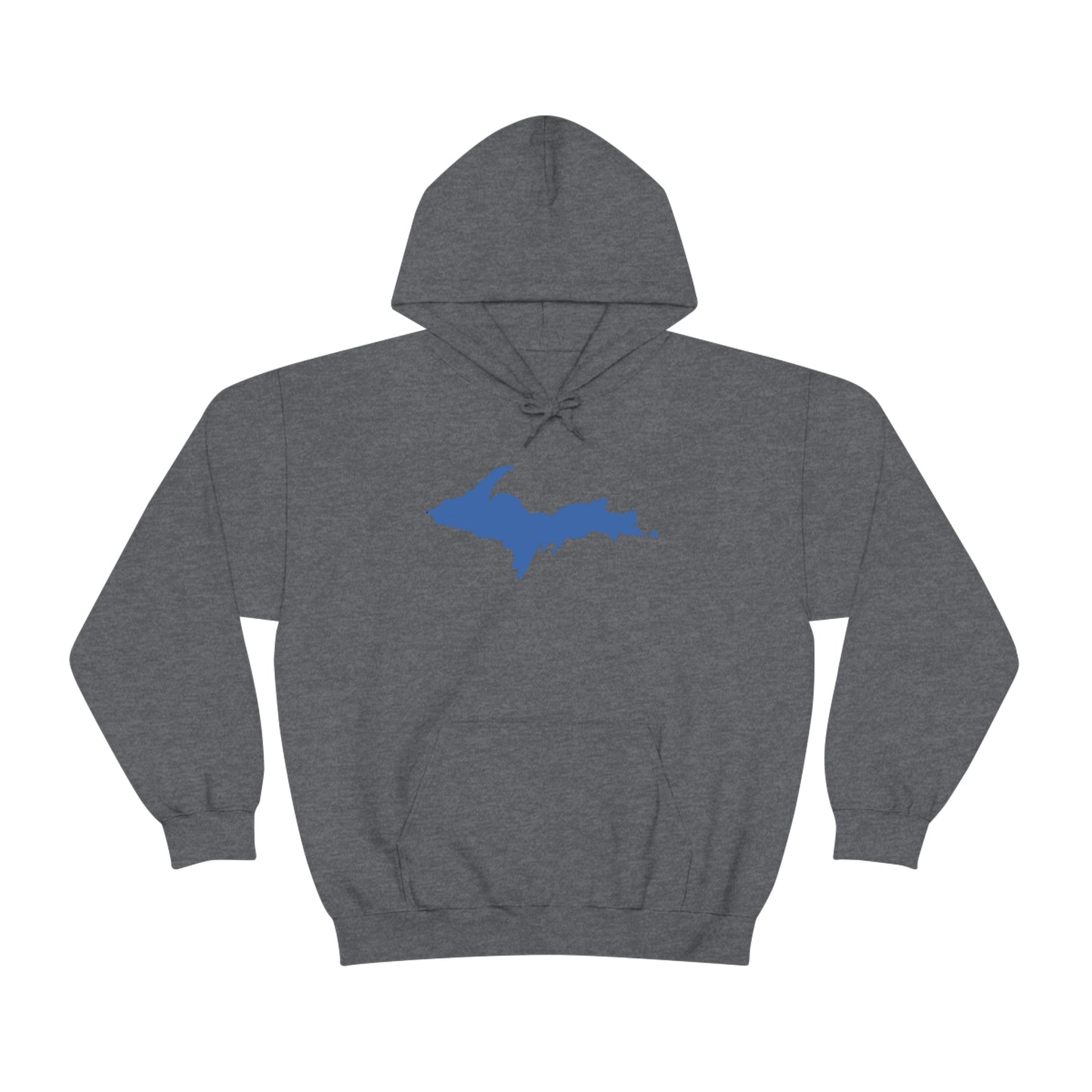 Michigan Upper Peninsula Hoodie (w/ Blue U.P. Outline) | Unisex Standard