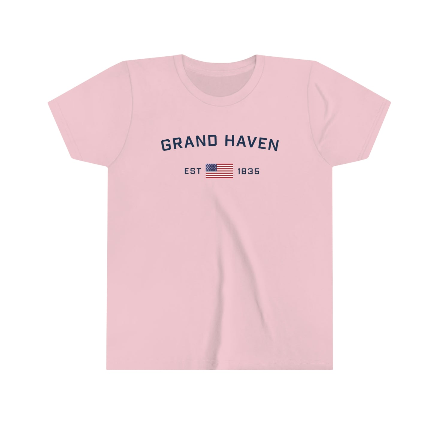 'Grand Haven EST 1835' T-Shirt | Youth Short Sleeve