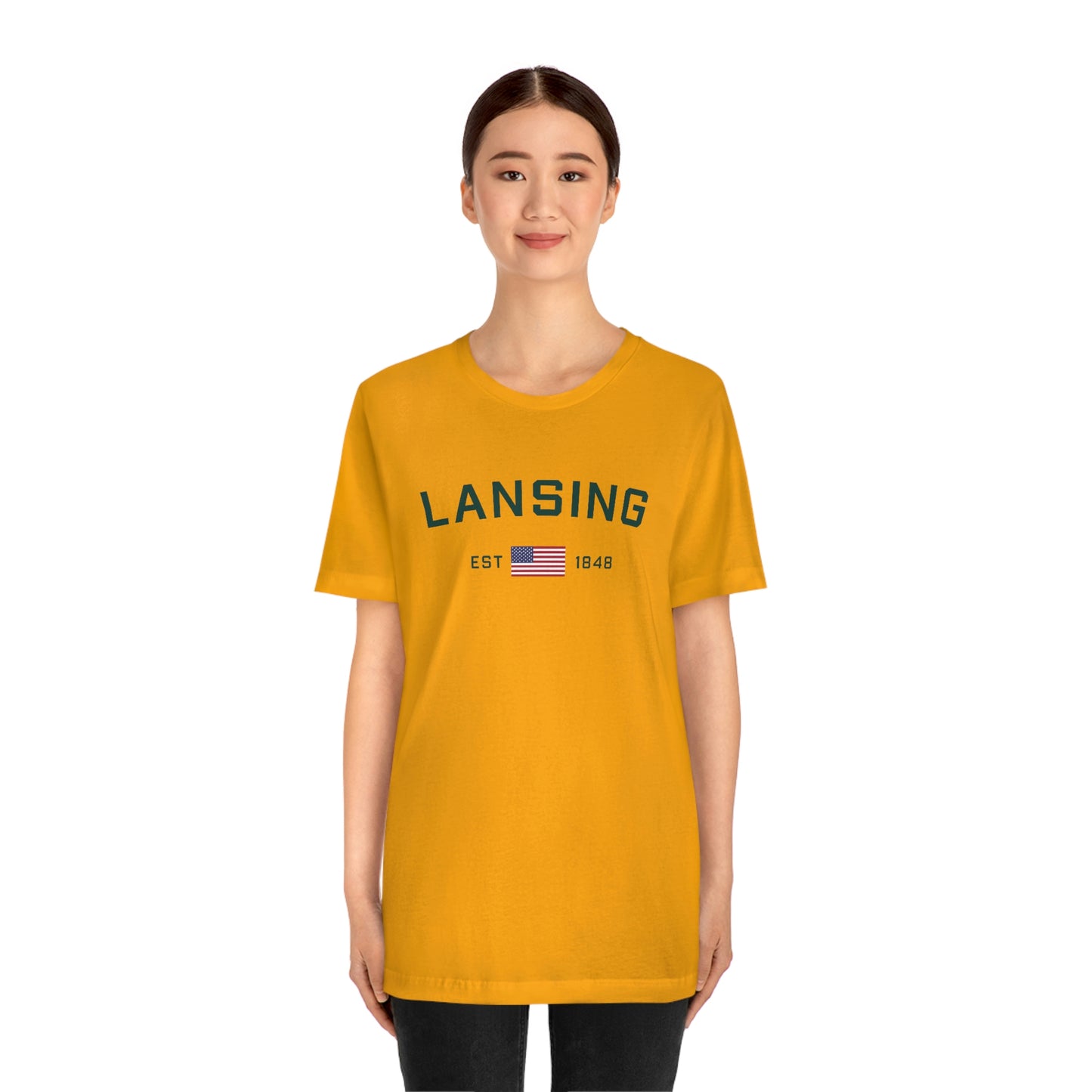 'Lansing EST 1848' T-Shirt | Unisex Standard Fit