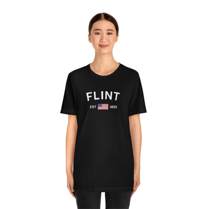 'Flint EST 1855' T-Shirt | Unisex Standard Fit