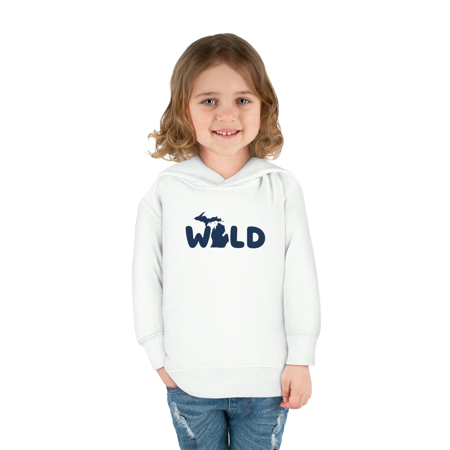 Michigan 'Wild' Hoodie (Rounded Children's Font) | Unisex Toddler