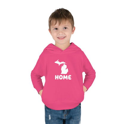 Michigan 'Home' Hoodie (Rounded Children's Font) | Unisex Toddler