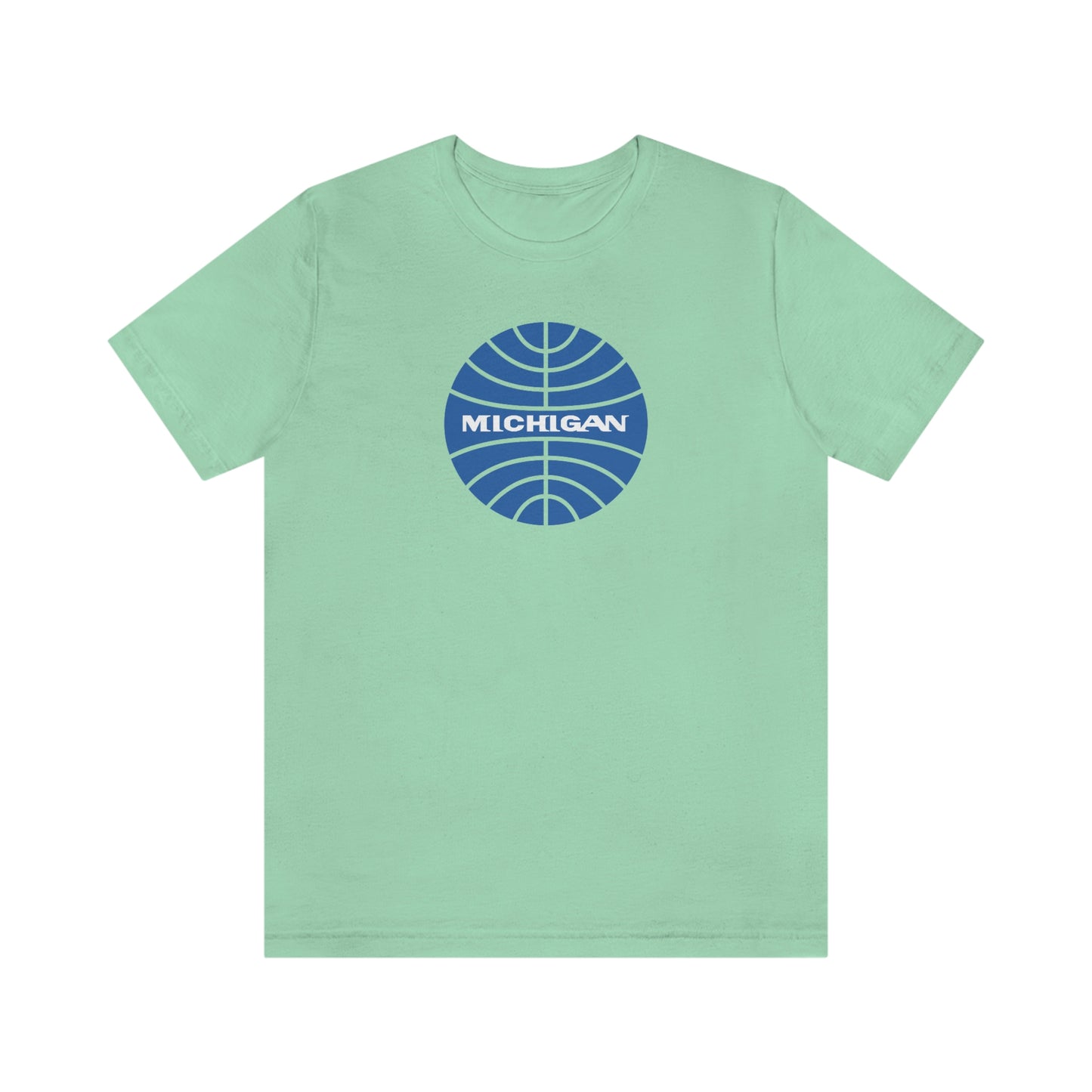 'Michigan' T-Shirt (Retro Airline Parody)  | Unisex Standard Fit