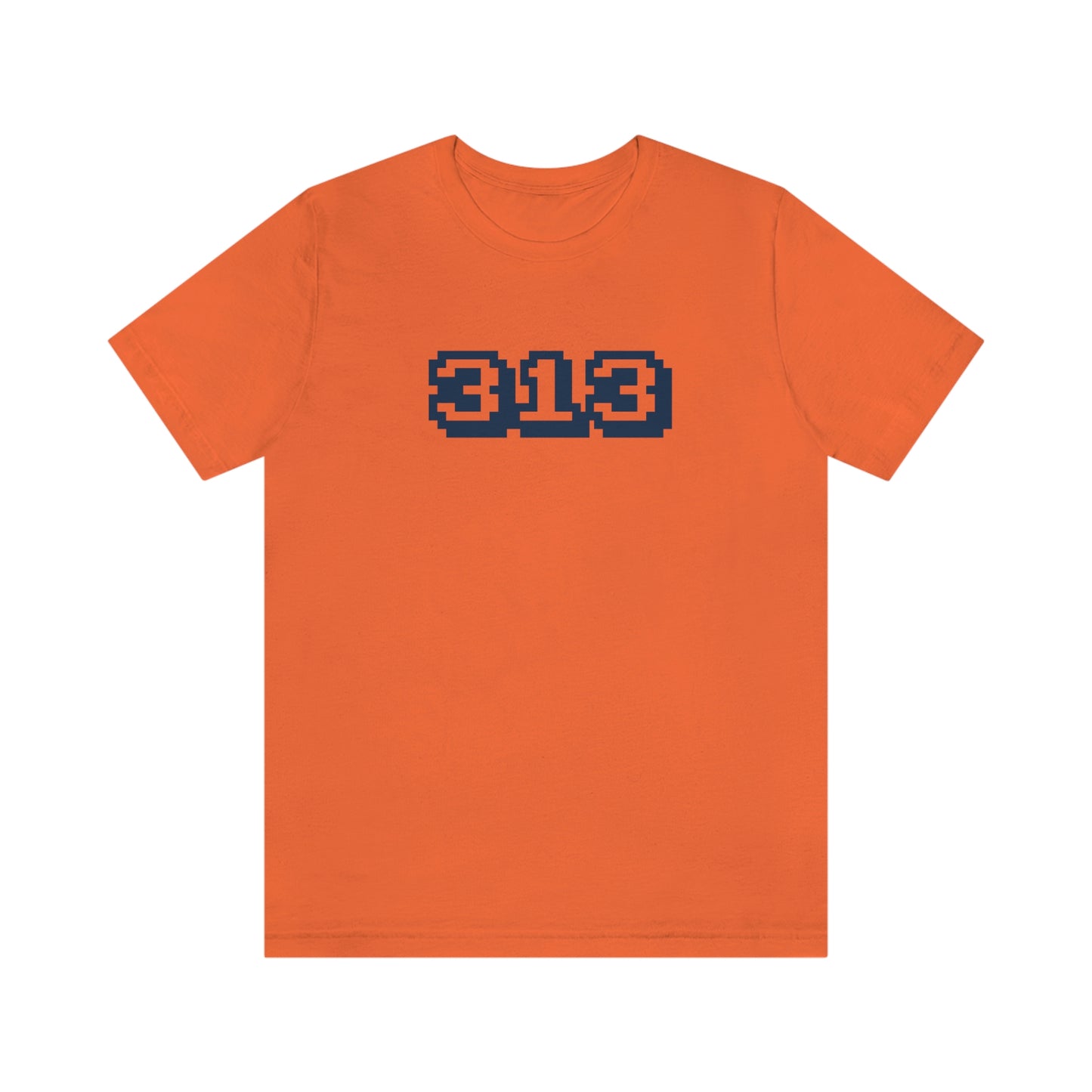 Detroit '313' T-Shirt (Arcade Font) | Unisex Standard Fit