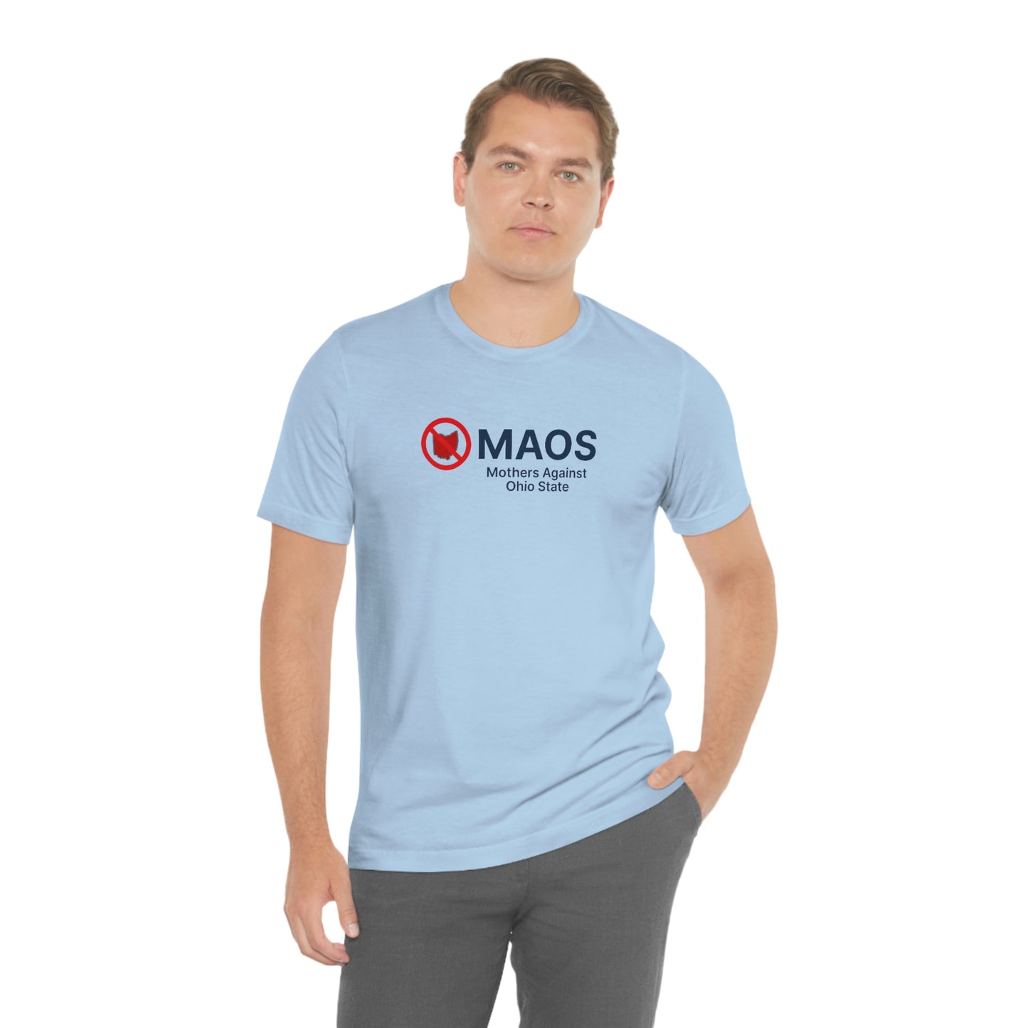 'MAOS Mothers Against Ohio State' T-Shirt | Unisex Standard Fit