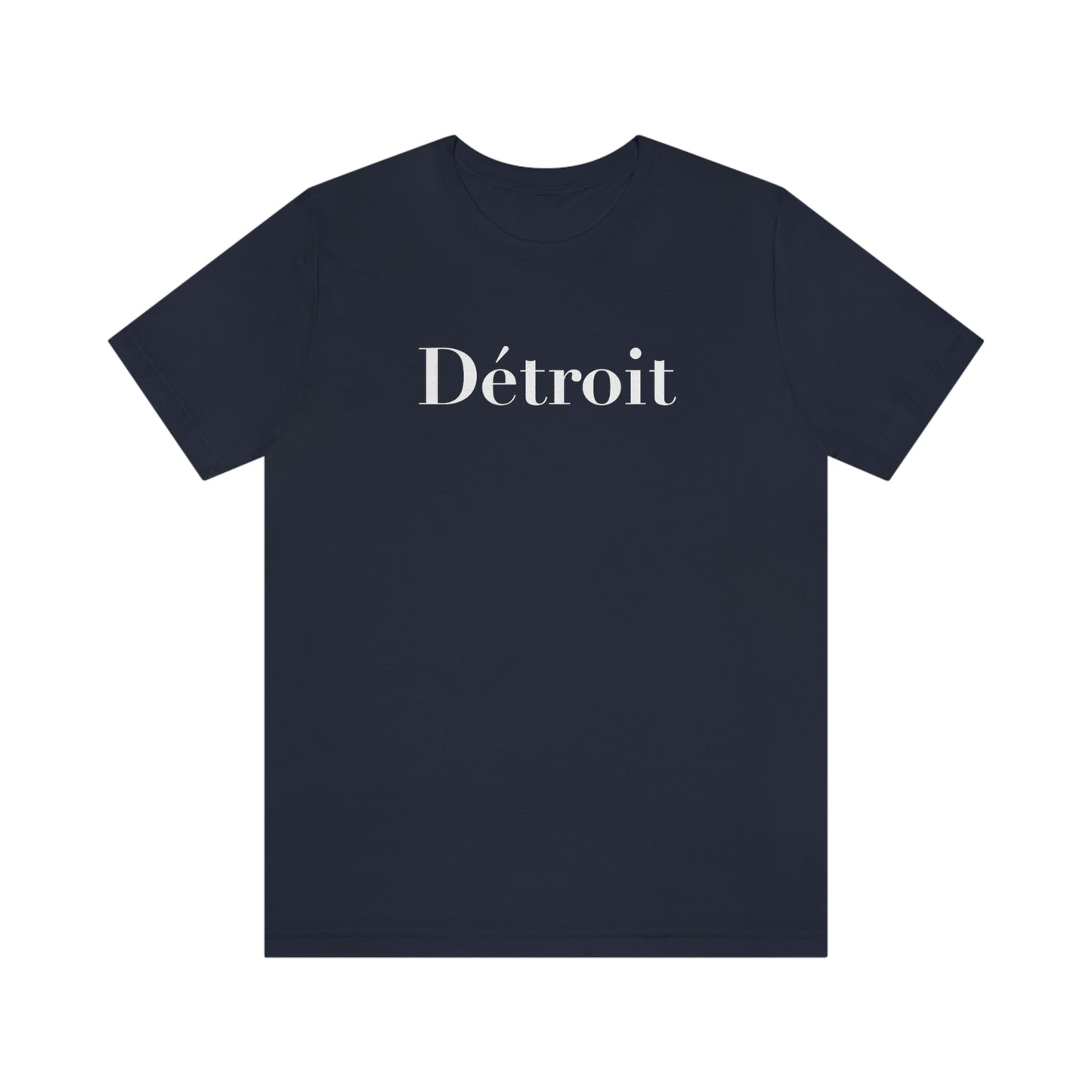 'Détroit' T-Shirt (Didot Font) | Unisex Standard Fit