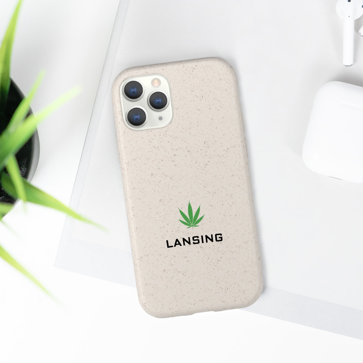 'Lansing' Phone Cases (w/ Cannabis Leaf) | Android & iPhone