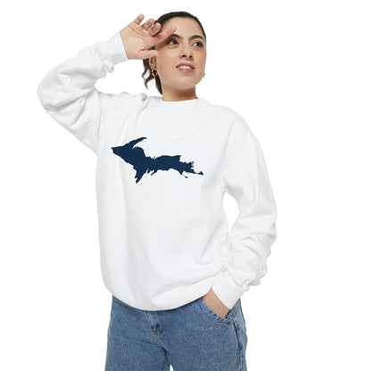 Michigan Upper Peninsula Sweatshirt | Unisex Garment Dyed