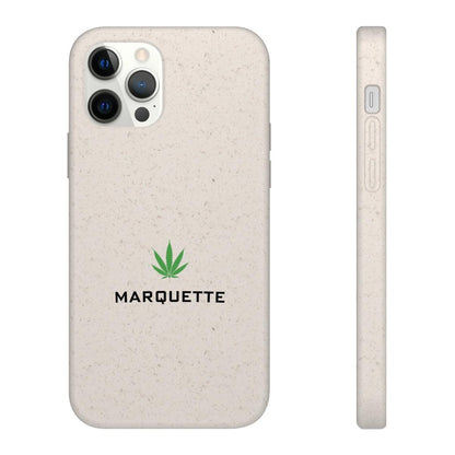 'Marquette' Phone Cases (w/ Cannabis Leaf) | Android & iPhone - Circumspice Michigan