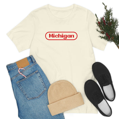 'Michigan' T-Shirt (Video Game Parody) | Unisex Standard Fit