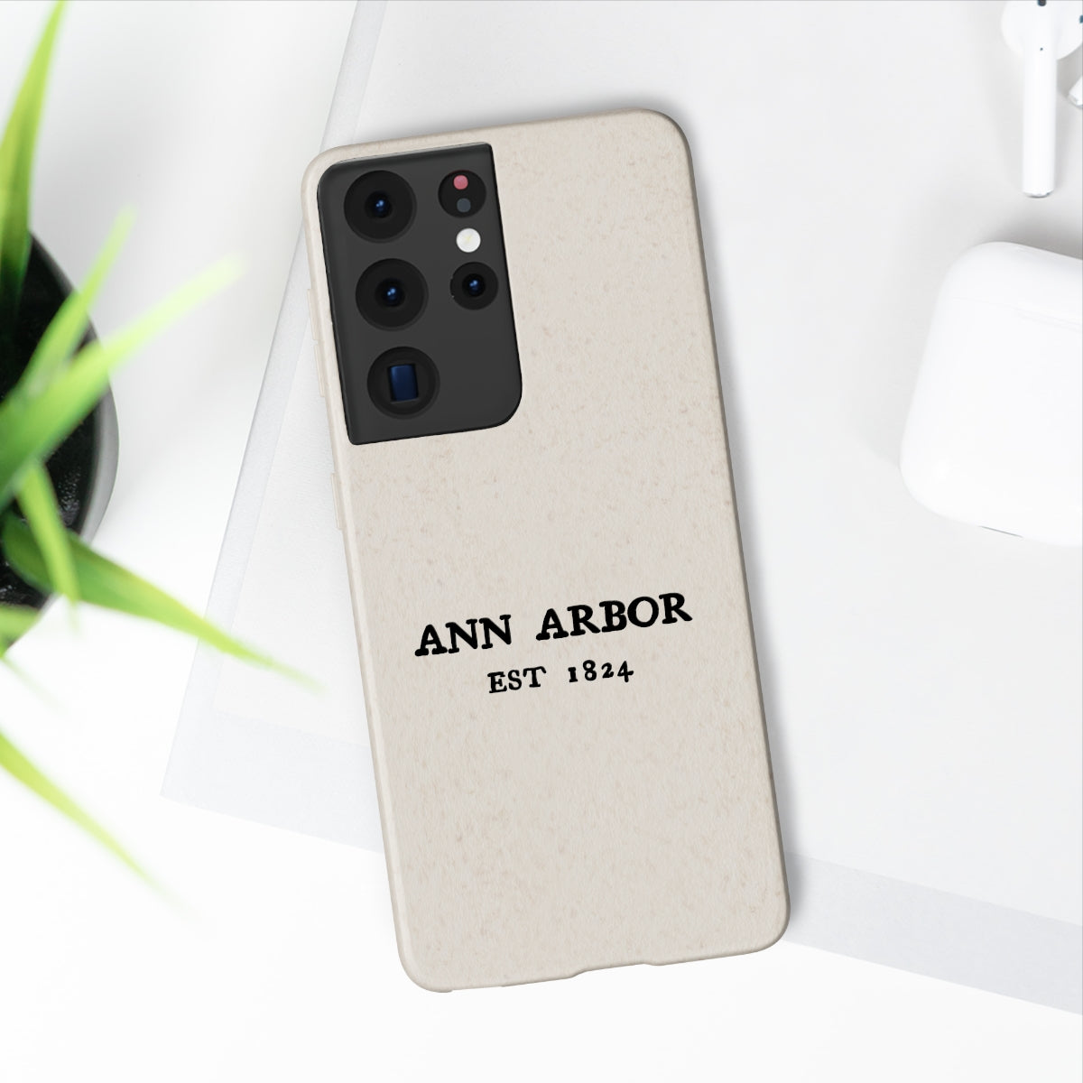 'Ann Arbor EST 1824' Phone Cases | Android & iPhone