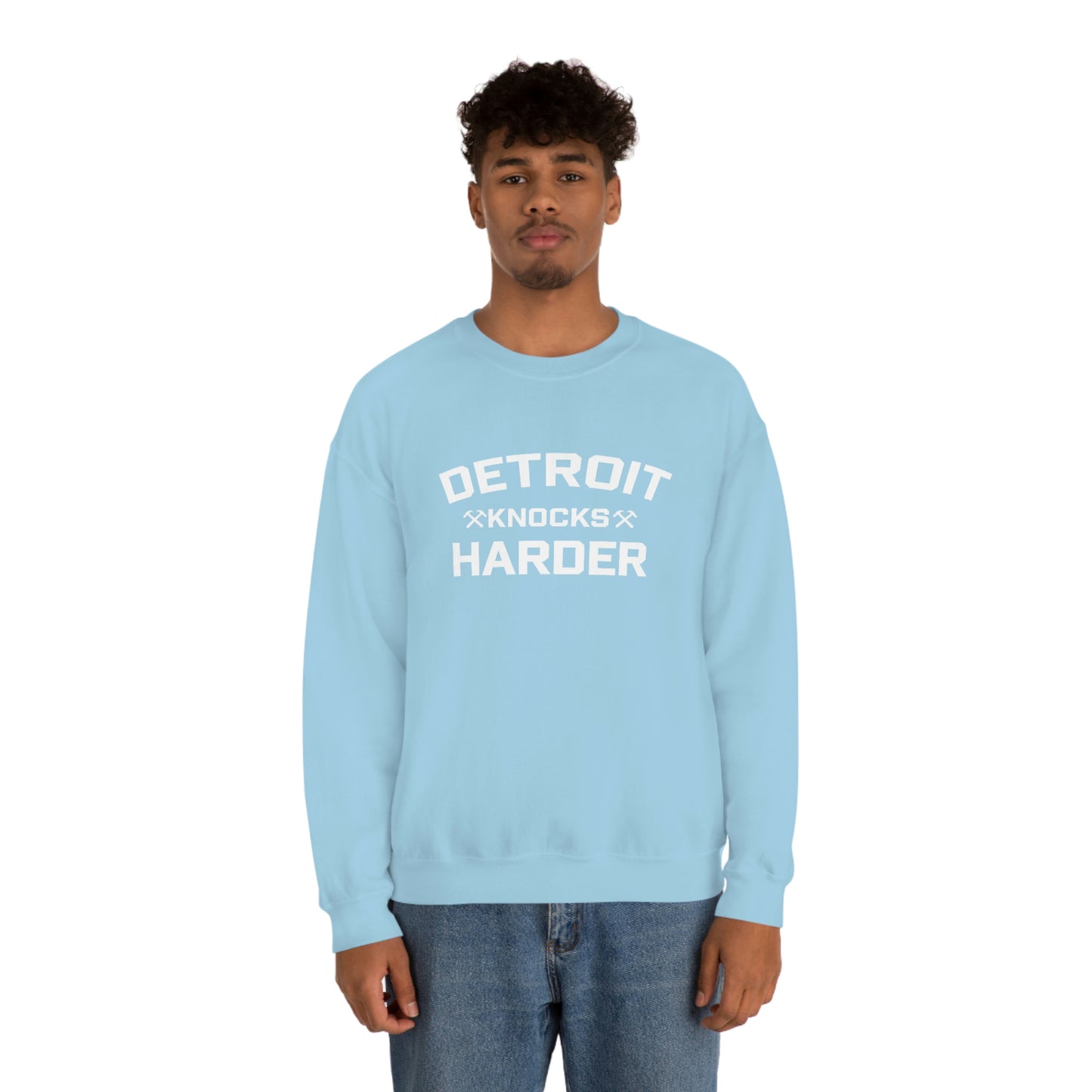 'Detroit Knocks Harder' Sweatshirt | Unisex Standard