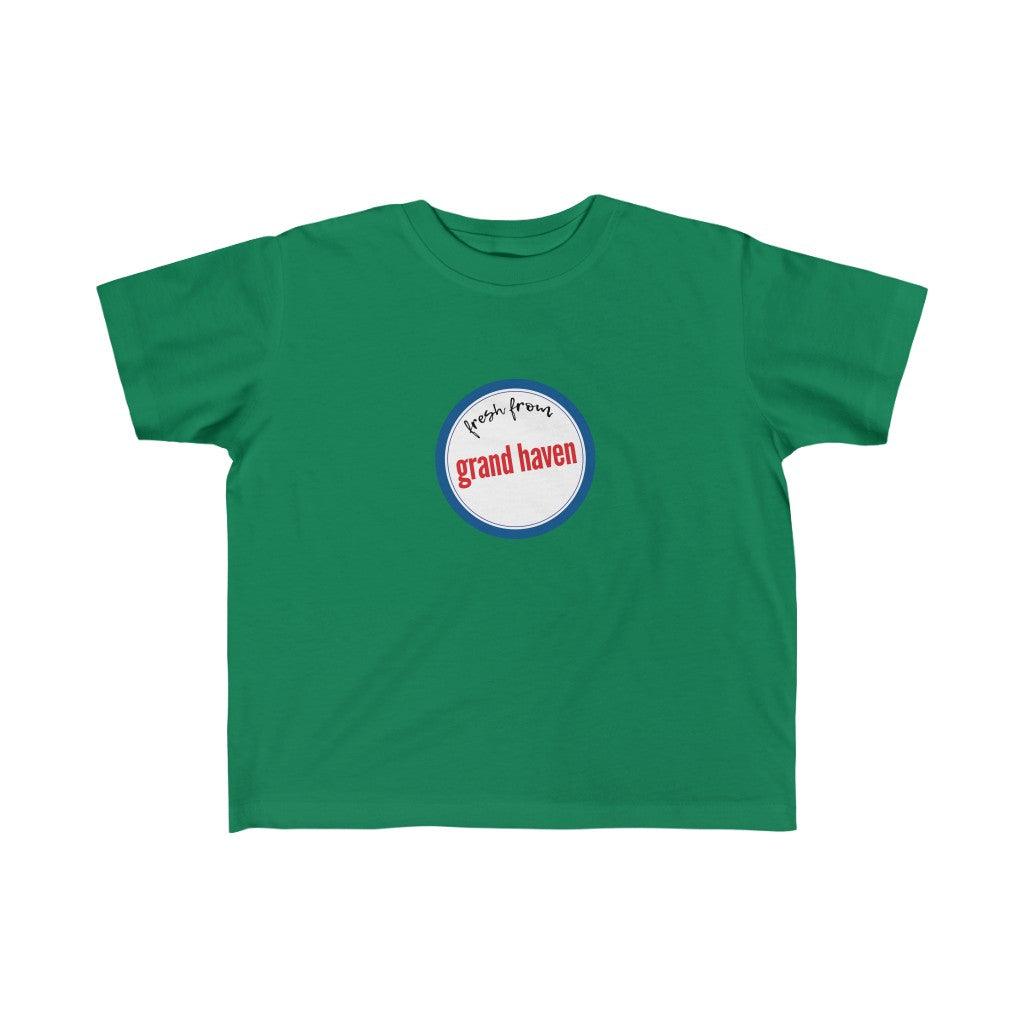 'Fresh From Grand Haven' T-Shirt | Toddler Short Sleeve - Circumspice Michigan