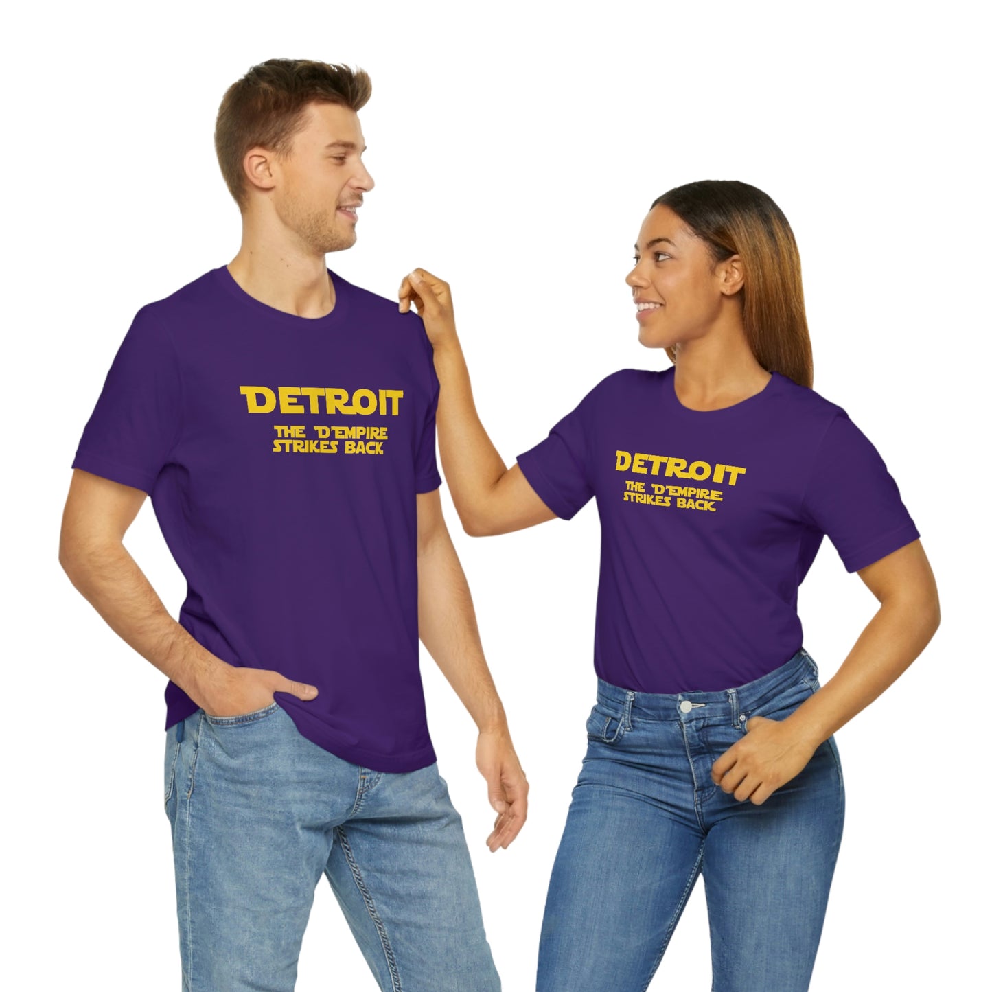 'Detroit the D'Empire Strikes Back' T-Shirt (1970s Sci-Fi Parody) | Unisex Standard Fit