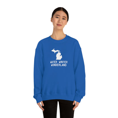 Michigan 'Water Winter Wonderland' Sweatshirt | Unisex Standard