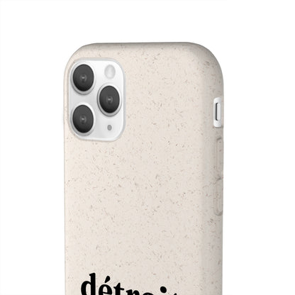 'Détroit' Phone Cases (Old Style Serif Font) | Android & iPhone