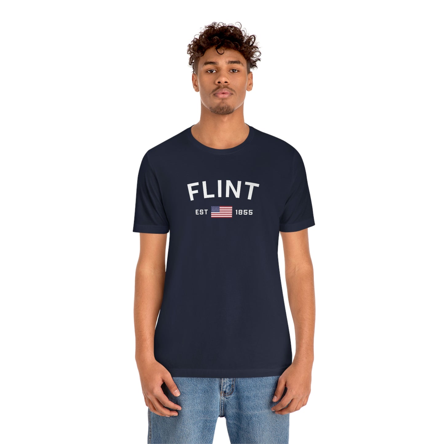 'Flint EST 1855' T-Shirt | Unisex Standard Fit