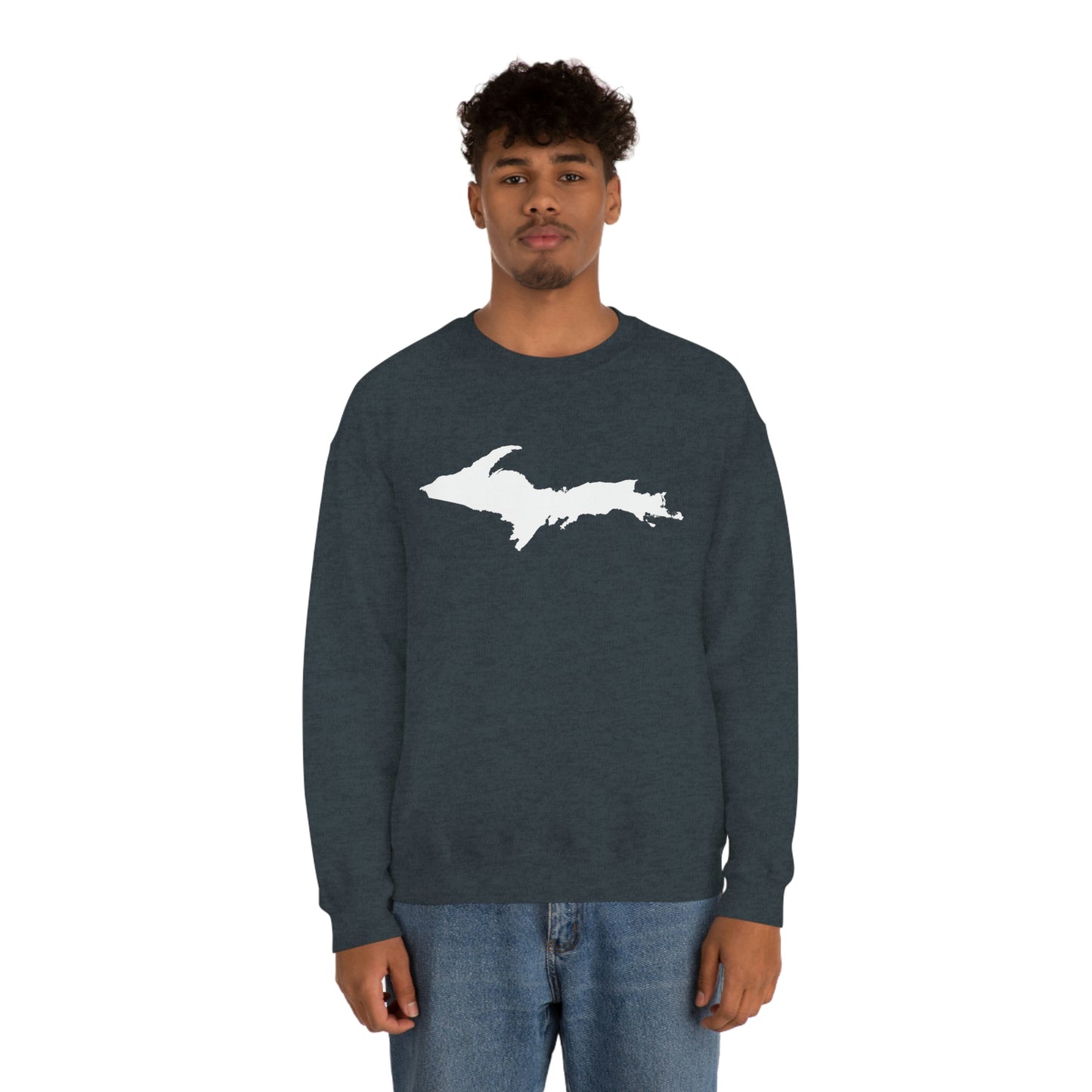 Michigan Upper Peninsula Sweatshirt (w/ UP Outline) | Unisex Standard