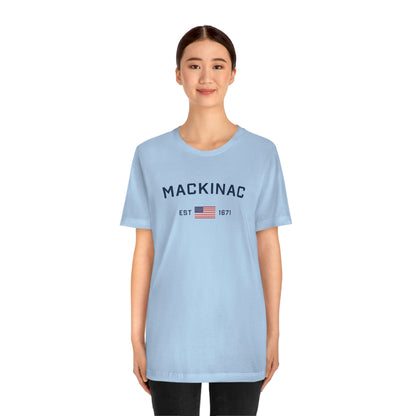 'Mackinac EST 1671' T-Shirt | Unisex Standard Fit