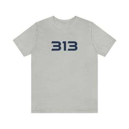 Detroit '313' T-Shirt (Futuristic Sans Font) | Unisex Standard Fit