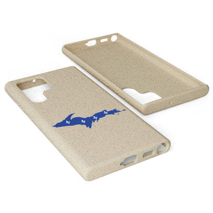 Michigan Upper Peninsula Biodegradable Phone Cases (w/ UP Quebec Flag Outline) | Samsung Android