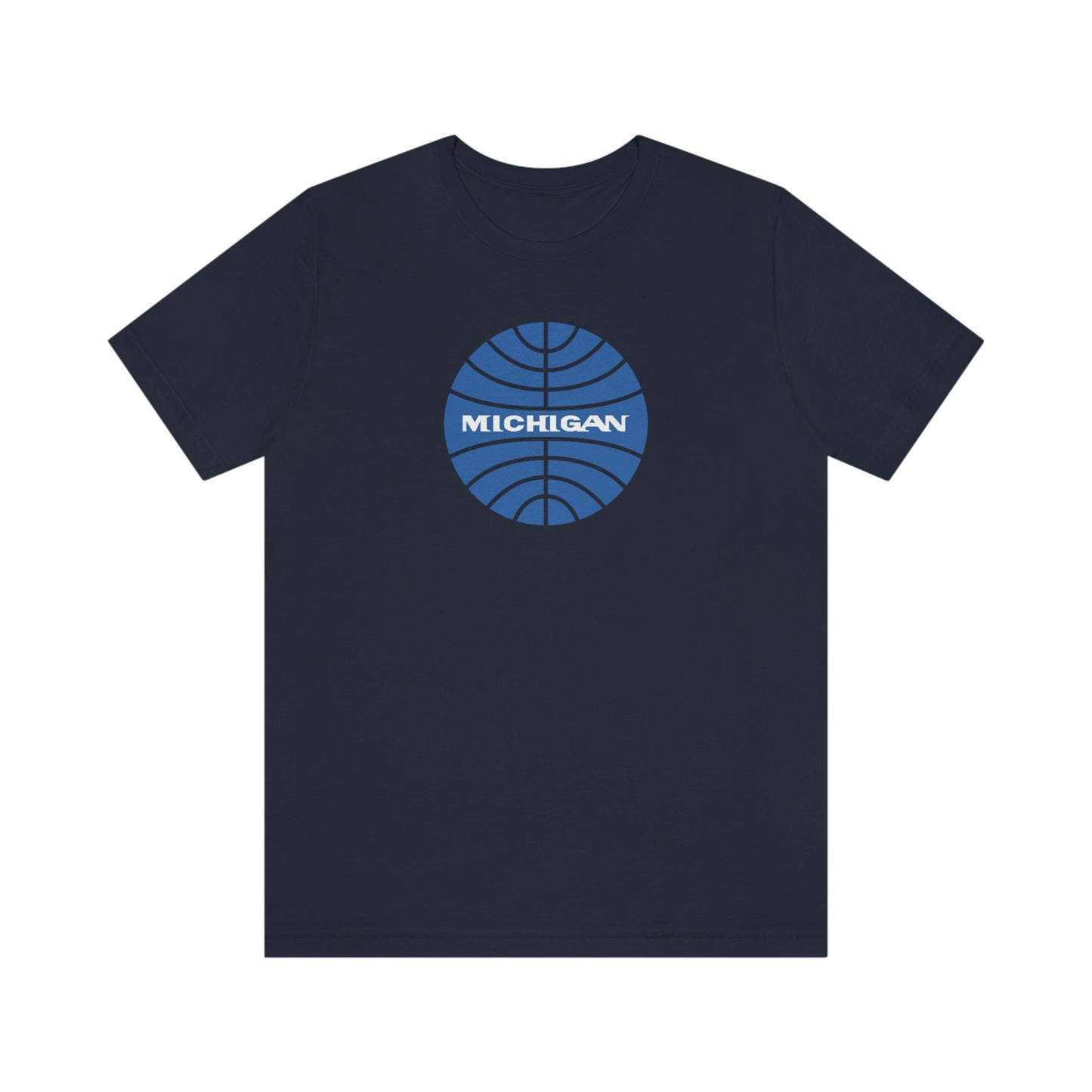 'Michigan' T-Shirt (Retro Airline Parody)  | Unisex Standard Fit