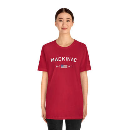 'Mackinac EST 1671' T-Shirt | Unisex Standard Fit