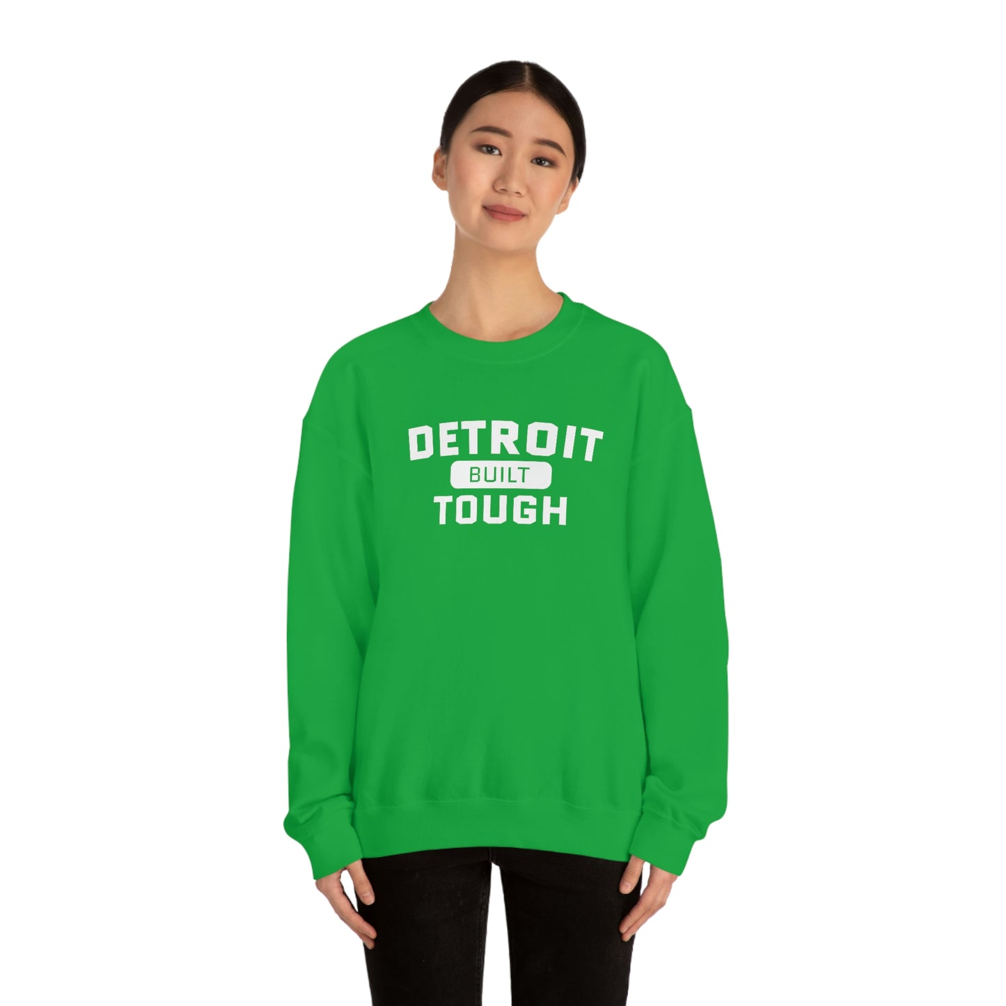 'Built Detroit Tough' Sweatshirt | Unisex Standard