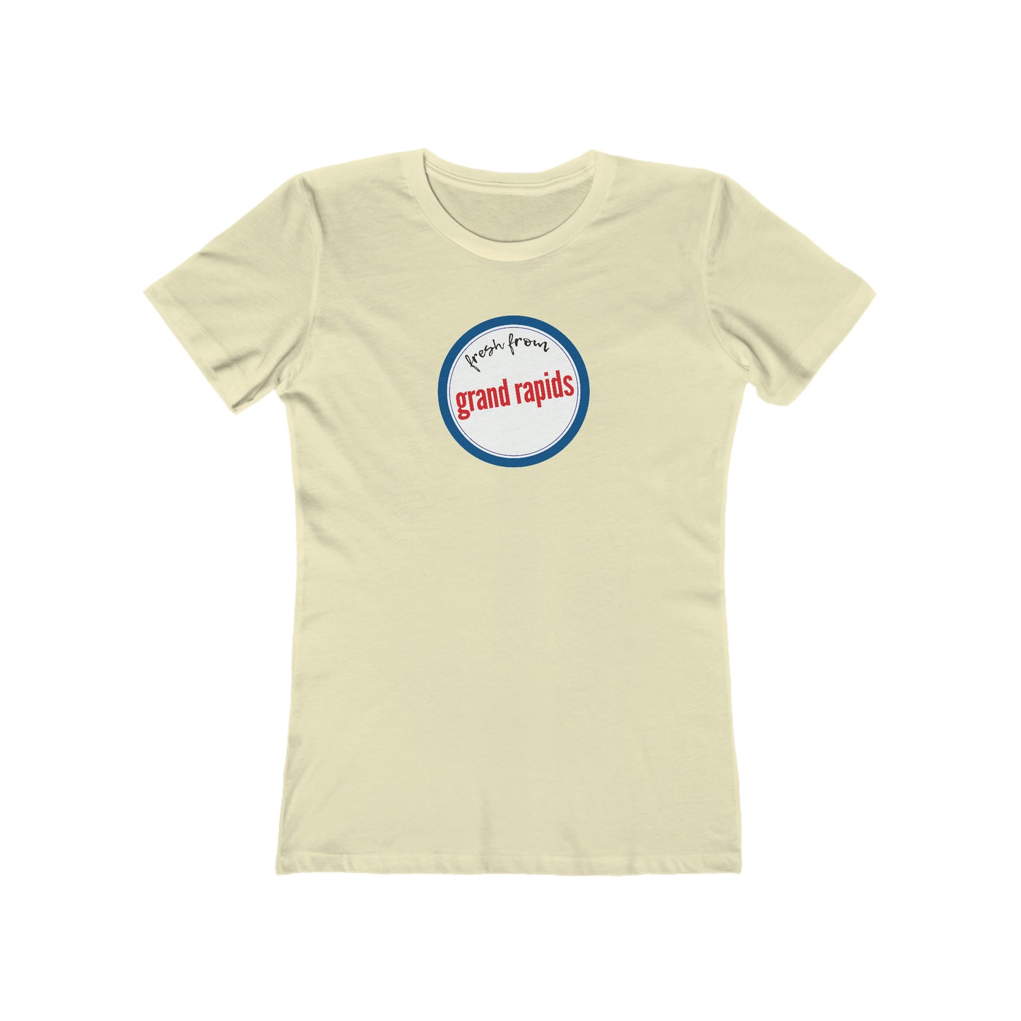 'Fresh From Grand Rapids' T-Shirt | Women's Boyfriend Cut