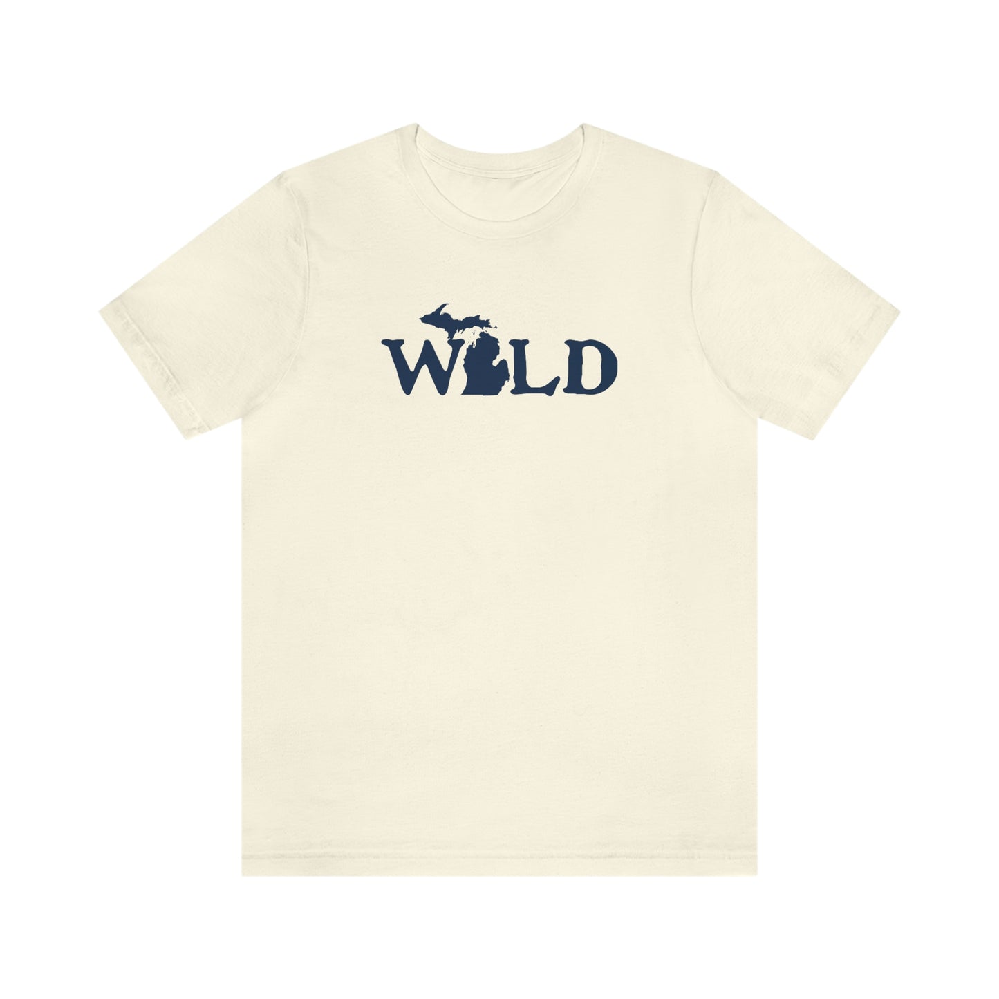 Michigan 'Wild' T-Shirt (Woodcut Font) | Unisex Standard Fit