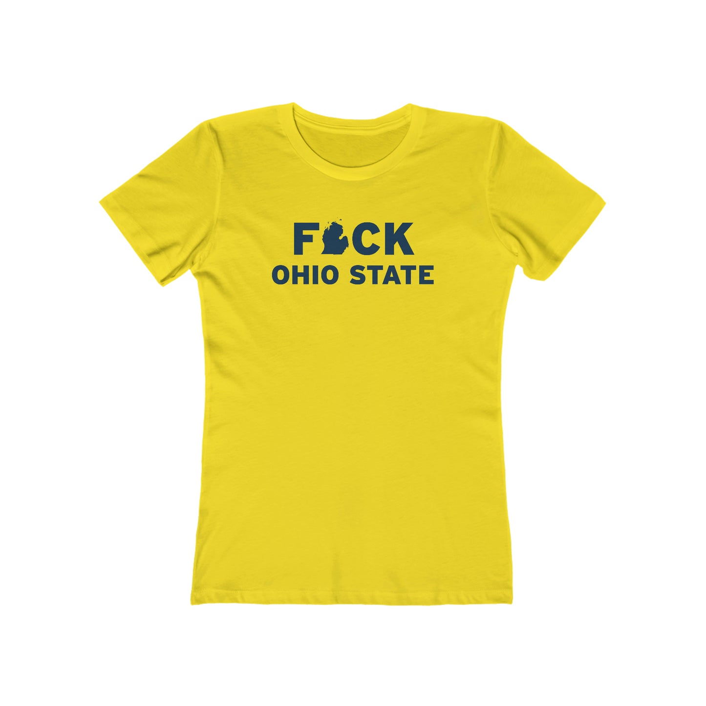 'F*uck Ohio State' T-Shirt | Women's Boyfriend Cut