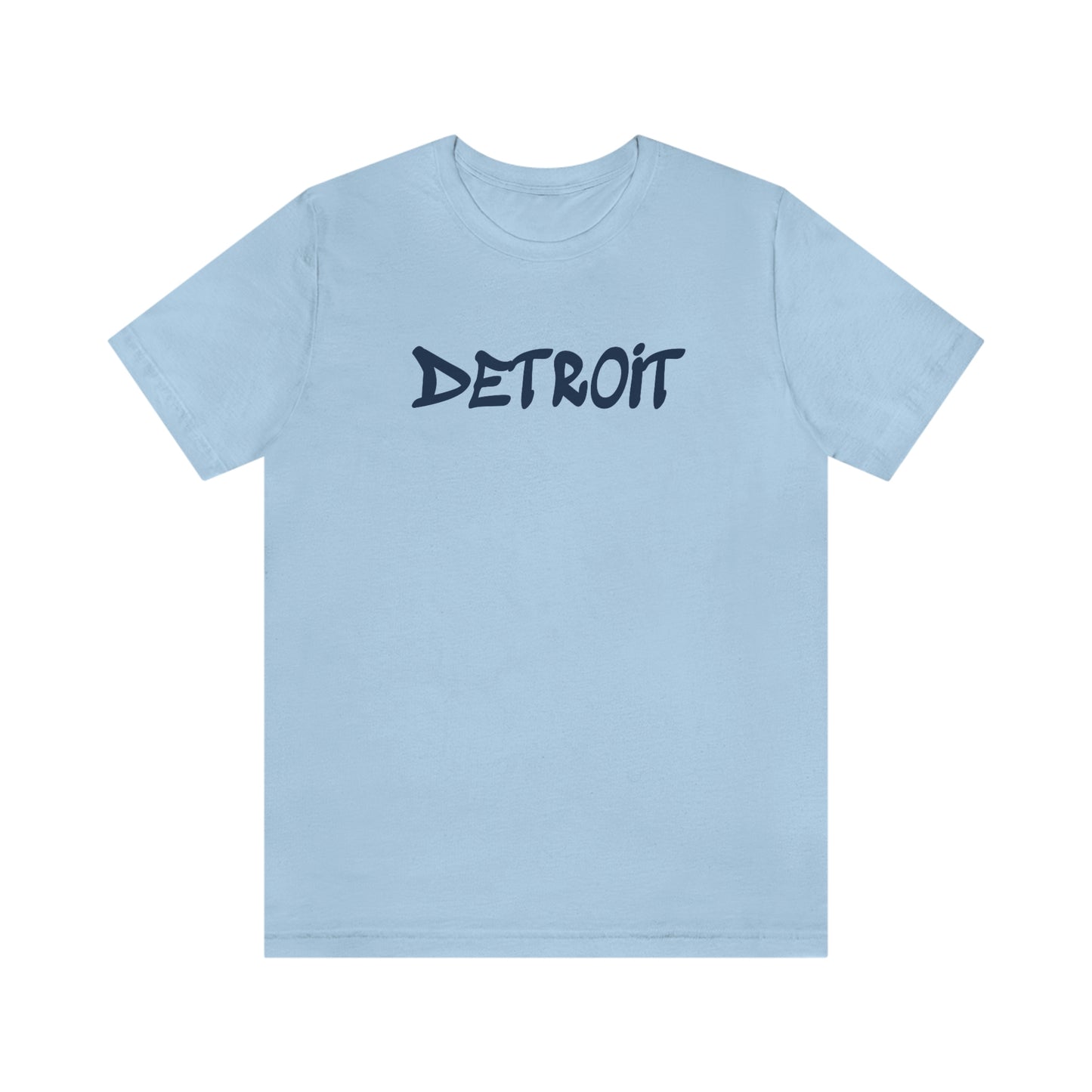 'Detroit' T-Shirt (1980s Hip Hop Font) | Unisex Standard Fit