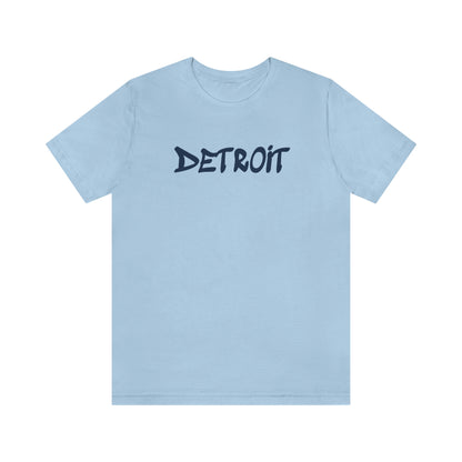 'Detroit' T-Shirt (1980s Hip Hop Font) | Unisex Standard Fit