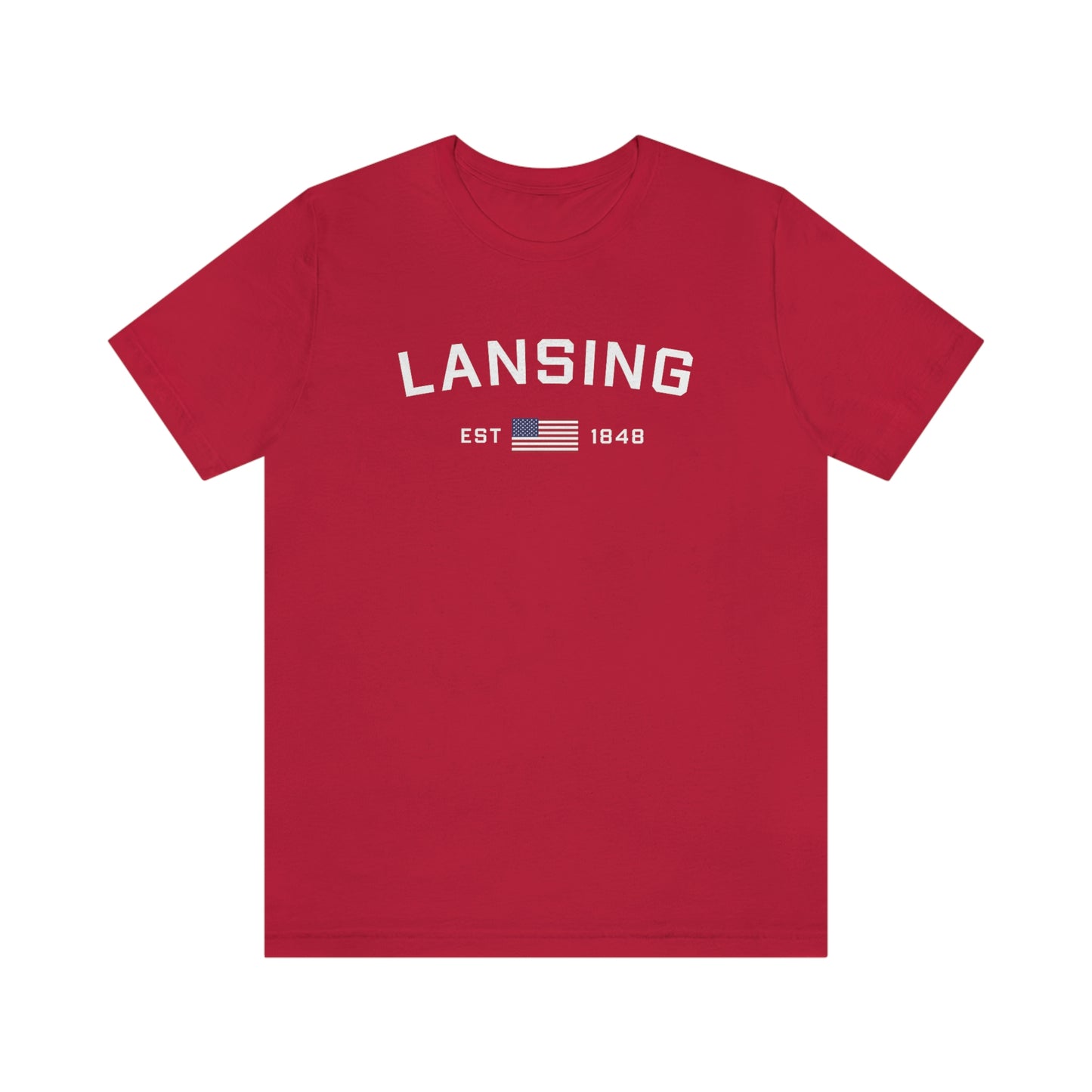 'Lansing EST 1848' T-Shirt | Unisex Standard Fit