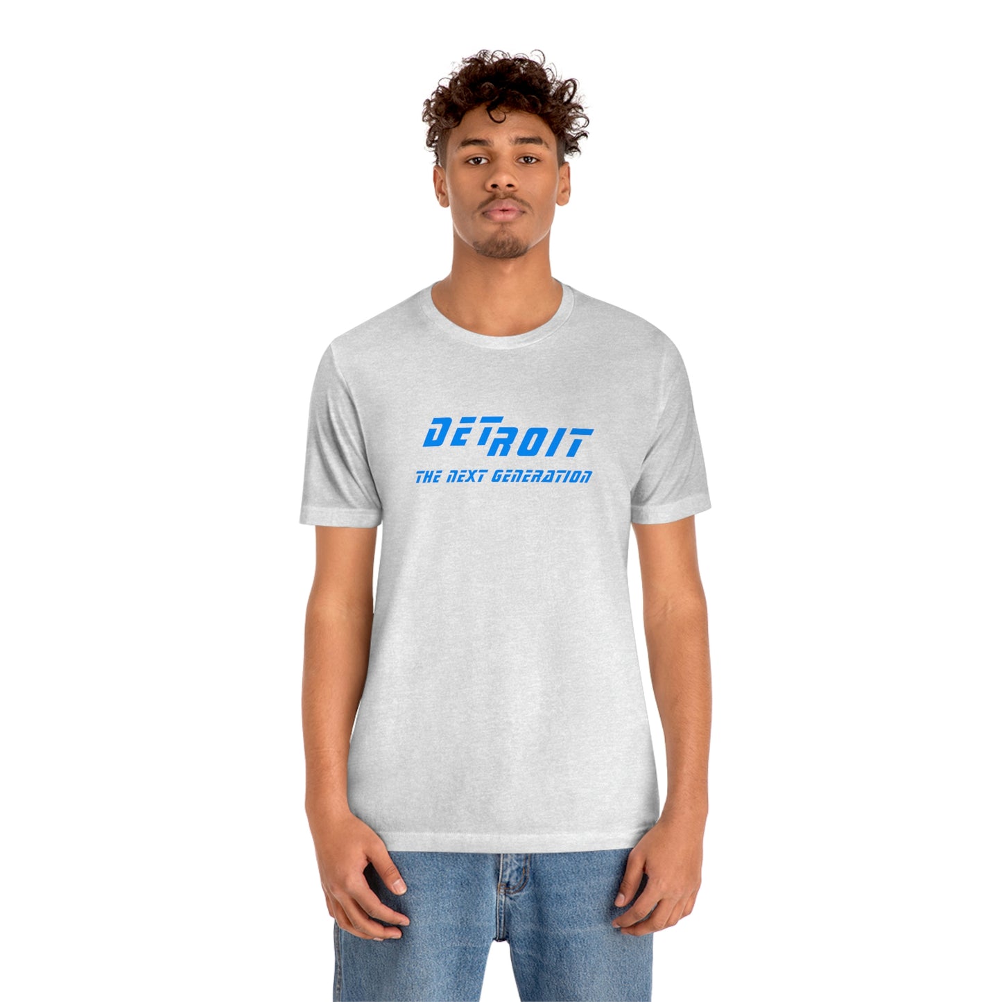 Detroit the Next Generation' T-Shirt (1990s Sci-Fi Parody) | Unisex Standard Fit