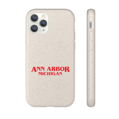 'Ann Arbor Michigan' Phone Cases (1980s Drama Parody) | Android & iPhone