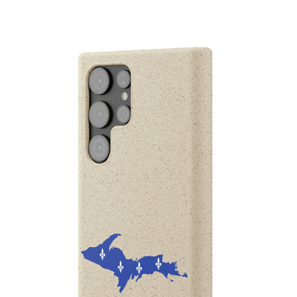 Michigan Upper Peninsula Biodegradable Phone Cases (w/ UP Quebec Flag Outline) | Samsung Android