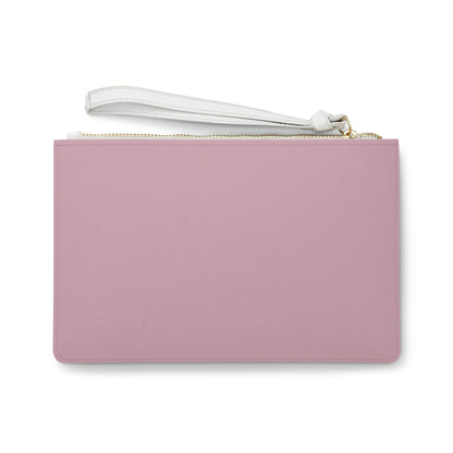 Michigan Upper Peninsula Clutch Bag (Pink w/ UP Pride Flag Outline)