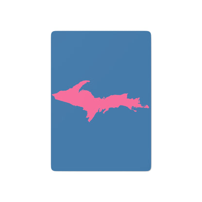 Michigan Upper Peninsula Poker Cards (Lake Superior w/ Pink UP Outline)