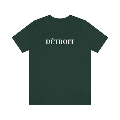 'Détroit' T-Shirt (Didone Font) | Unisex Standard Fit