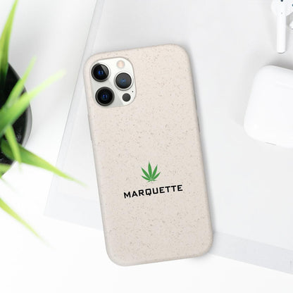 'Marquette' Phone Cases (w/ Cannabis Leaf) | Android & iPhone - Circumspice Michigan